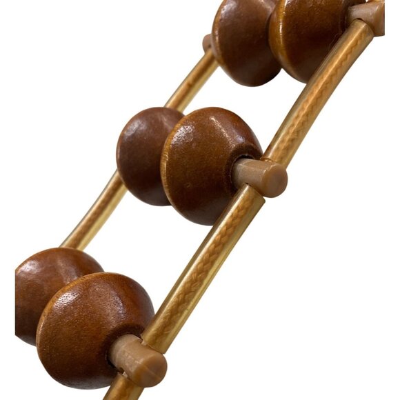 Wooden Back Shoulder Roller Back Massage Tool - Picture 2 of 4